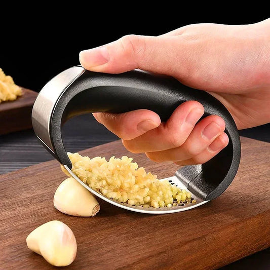 Stainless Steel Garlic press / Garlic crusher