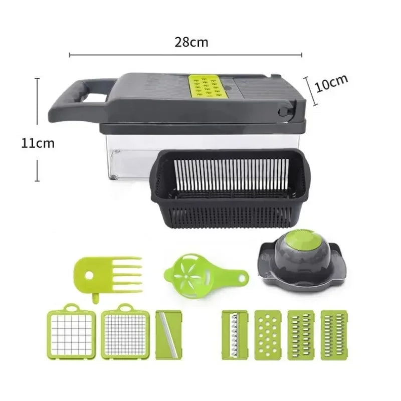 Multifunctional Vegetable Chopper / Slicer / Dicer Cut Kitchen